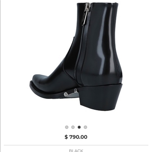 Calvin Klein x RAF Simmons 🇮🇹 Leather Ankle Boot - Picture 4 of 9